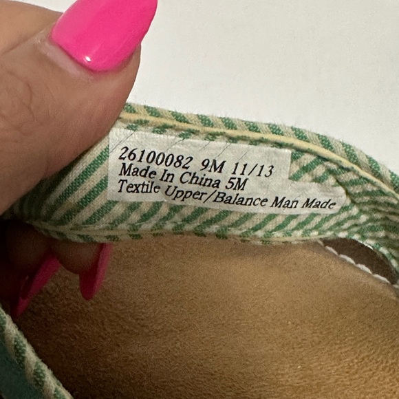 Clarks Women’s Green Slide On Flip Flops Size 9 - Picture 7 of 8